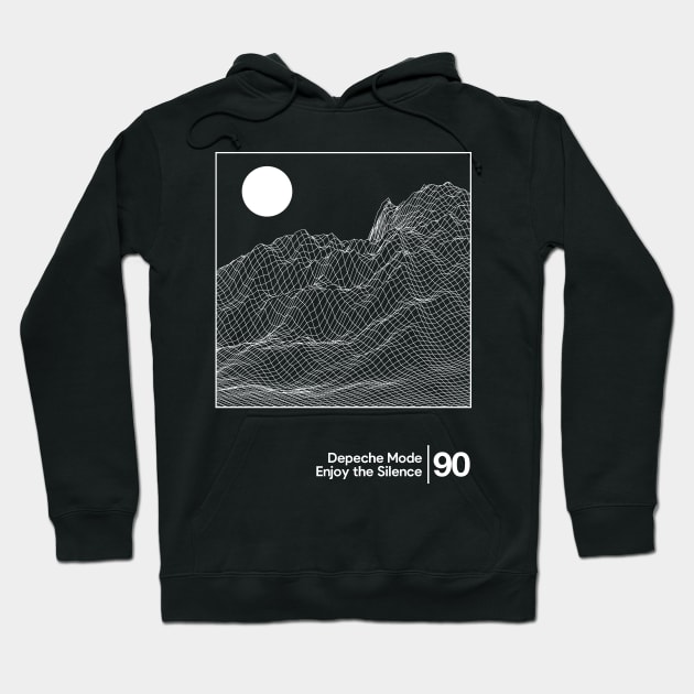 Enjoy the Silence - Depeche Mode / Minimal Graphic Artwork Hoodie by saudade